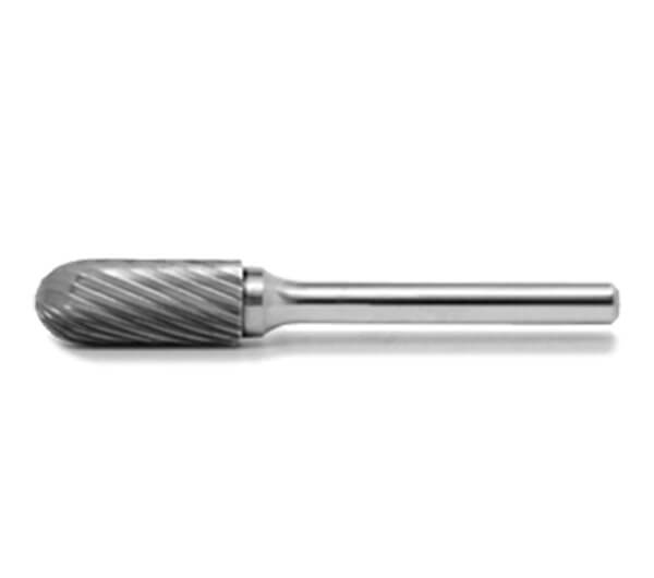 Single cut carbide burrs