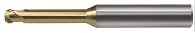 Solid Carbide Long Neck Ball Nose End Mill with 2 Flutes Solid Carbide Long Neck Ball Nose End Mill with 2 Flutes