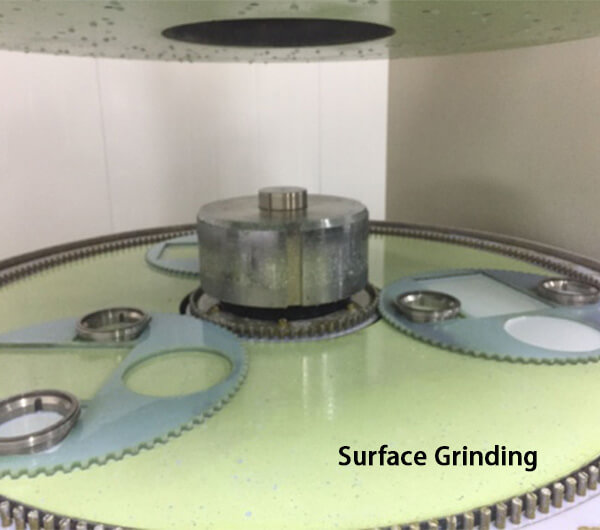 Surface grinding for carbide rings