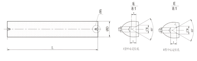 Rods With Centers-drawing